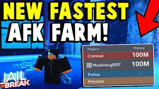 How To Make $5,000,000+ Cash AFK Insanely Fast In Jailbreak! | Brand New Best Grinding Method!