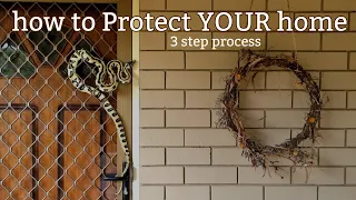 3 ways to KEEP SNAKES AWAY from your house  [professional snake catcher advice]