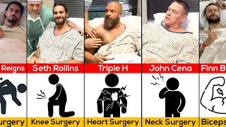 WWE Wrestlers And Their Surgery || Shocking WWE Superstars Surgery Photos You Must See