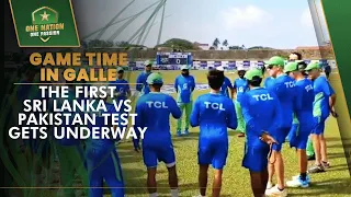 Game Time in Galle! The First #SLvPAK Test Gets Underway 🏏 | PCB | MA2A