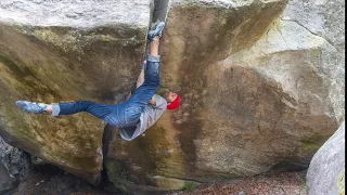 Camalot n°6  7a  /  Apremont Fond des Gorges  (fontainebleau)