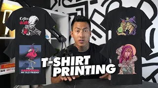 Best Production Method to Get Your T-Shirts Printed