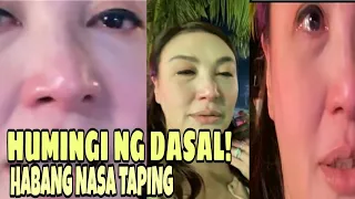 SHARON CUNETA, NAGLULUKSA! HUMIHINGI NG DASAL