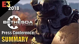 E3 2018: Bethesda | Summary