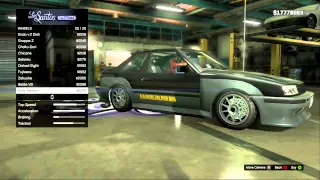 GTA V - How to make a drift car (+ Some drifting at the end)