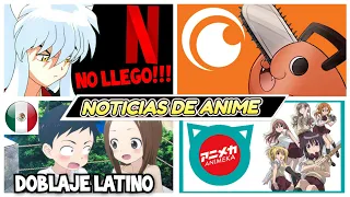 NOTICIAS DE ANIME Y DOBLAJE LATINO | ANIME EN NETFLIX, CRUNCHYROLL, ANIME ONEGAI, CINE Y TV