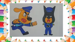 Sheriff LABRADOR , Officer Doberman,  Educational videos for kids and toddler, Learn and coloring