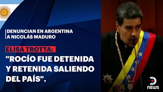 Demandan a Maduro en Argentina por la detención de la activista Rocío San Miguel #DNEWS