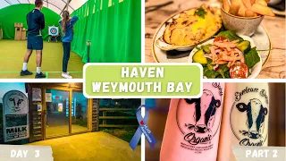 ARCHERY, MILK VENDING MACHINE AND DINNER @ THE ILLCHESTER ARMS | HAVEN WEYMOUTH BAY | HLHS