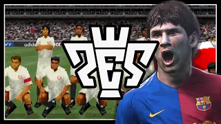 JUGANDO TODAS LAS GENERACIONES DEL PES (2003-2019)