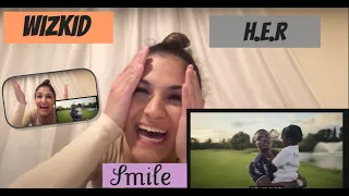 WizKid ft H.E.R - Smile | MUSIC VIDEO REACTION