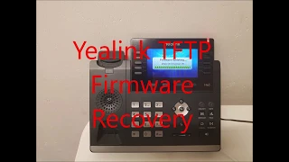 How to Recovery mode update firmware on yealink ip phone T4 series