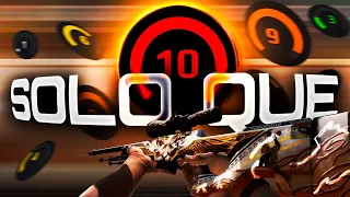 HOW I SOLO QUEUED TO FACEIT LEVEL 10