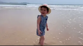 #baby#cute#funny Funny and cute GeoGeo baby moments best videos ｜GeoGeo’s beach vacation video