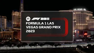 F1 23 First Gameplay At The Las Vegas Grand Prix