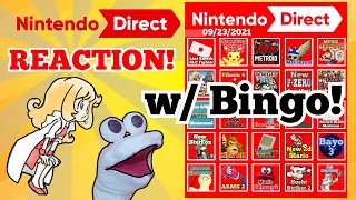 Let's Watch / React to the September 23rd 2021 Nintendo Direct!