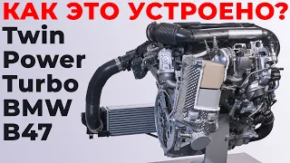 Как это устроено? Ступенчатый наддув на BMW B47D20. @EnginesView