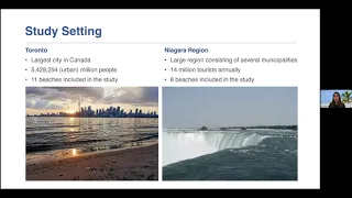 Environmental factors associated with freshwater recreational water quality in Toronto and Niagara