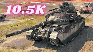 Centurion AX  10.5K Damage 9 Kills  World of Tanks Replays