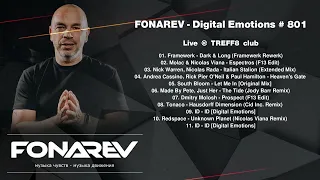 FONAREV - Digital Emotions # 801. Live @ TREFF8 Club