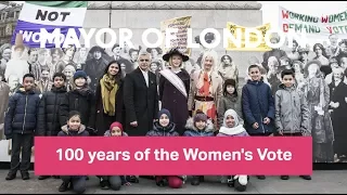 Suffrage heroes unveiled in Trafalgar Square to mark 100 years of women's right to vote