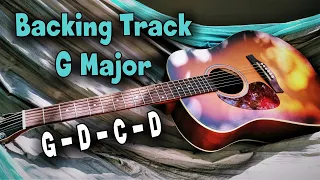 Acoustic Guitar Backing Track G Major | 110 BPM | Guitar Backing Track