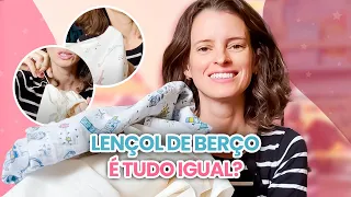 Como escolher o lençol de berço certo para o enxoval do bebê