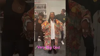 Whoopi Goldberg doing the very big God Challenge!