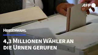 Hessen wählt einen neuen Landtag - CDU in Umfragen vorn | AFP