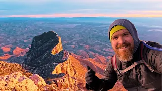 Sunset at Highest Point in Texas | Climbing Guadalupe Peak | Guadalupe Mountains National Park