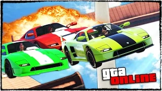 99 КРУГОВ НА ВЫБЫВАНИЕ НА НОВОМ СПОРТ КАРЕ ЗА 1000000 $ В ГТА 5 ОНЛАЙН (GTA 5 ОНЛАЙН ГОНКИ)