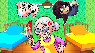 BEBE NOOB SE ESCONDE DE LA ABUELA MALVADA! 😡🔪 BEBE NOOB Y NOOBSI ESCAPAN GRANNY SIMULATOR