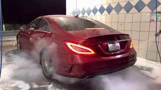 Mercedes Benz CLS 550 Burnout