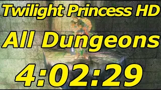 Zelda: Twilight Princess HD All Dungeons Speedrun in 4:02:29
