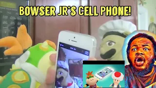 SML Movie: Bowser Junior's Cellphone (REACTION) #sml #bowserjunior #iphone #supermariologan 😂📱