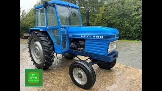 LEYLAND 384 TRACTOR 75hp 1972 SOLD BY www.catlowdycarriages.com