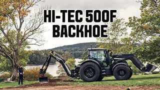 HI-TEC 500F Backhoe Excavating | Valtra Unlimited