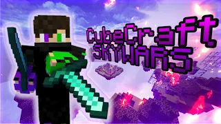 Minecraft skywars: A GOD AT MINECRAFT with Clemie and Noob (cubecraft)