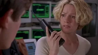 Hollow Man (2000) Scene: A Shocked Phone Call/Trapped in the Lab