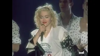 Madonna - Holiday (Live Blond Ambition Tour Barcelona) HD