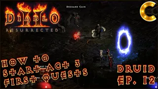 Diablo II: Resurrected: How to Start Act 3's First Few Quests (Part 12, PC in 4K with RTX 3090)