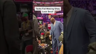 Tacko Fall Making Shaq Look Small | #shorts