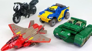 Transformers Marvel Crossovers Hulk Iron man Spider man Wolverine Super Hero Vehicle Robot Car Toys