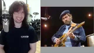 British guitarist analyses the 'best unknown player' Roy Buchanan live in 1976!