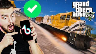 TESTEZ cele MAI ADEVARATE TikTok-uri cu GTA 5 !