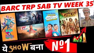 Sab TV Week 35 (2022) TRP - Sony Sab Week 35 Main Trp - Sab TV Shows TRP List