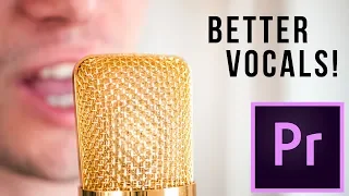 4 ways to IMPROVE your AUDIO QUALITY in Adobe Premiere Pro! Make vocals sound better in Premiere Pro