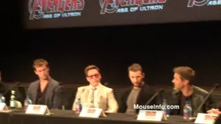 Marvel Avengers: Age of Ultron Press Conference