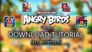 Angry Birds: How to get Angry Birds Deleted games on ALL DEVICES (Tutorial)