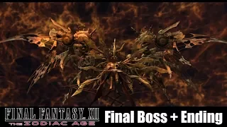 Final Fantasy XII The Zodiac Age: Final Boss + Ending (PS4 Pro)